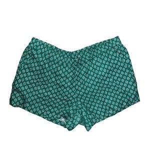 Kut from the Kloth Green Patterned Women Shorts